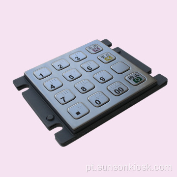 PIN pad de criptografia PCI5.0 para máquina de venda automática